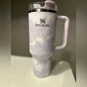 Purple tie dye Stanley 40oz cup